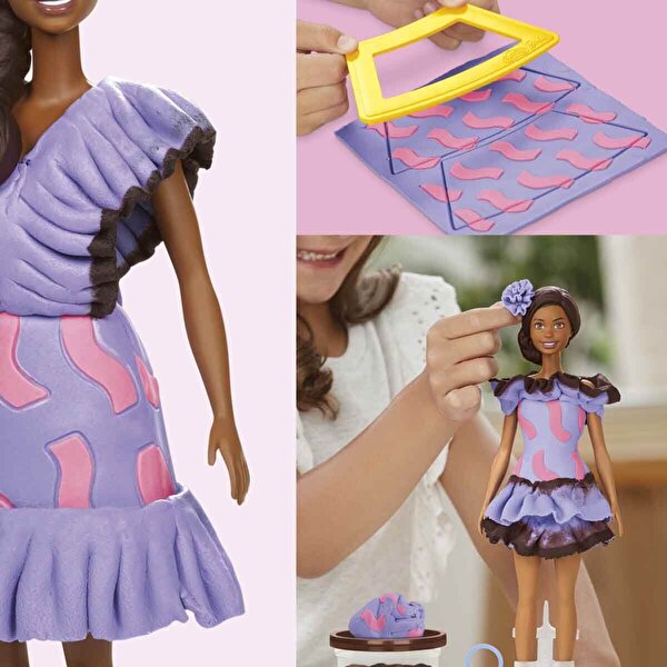 Play Doh Barbie Fashionista Ruffles Oyun Hamuru Seti G1359