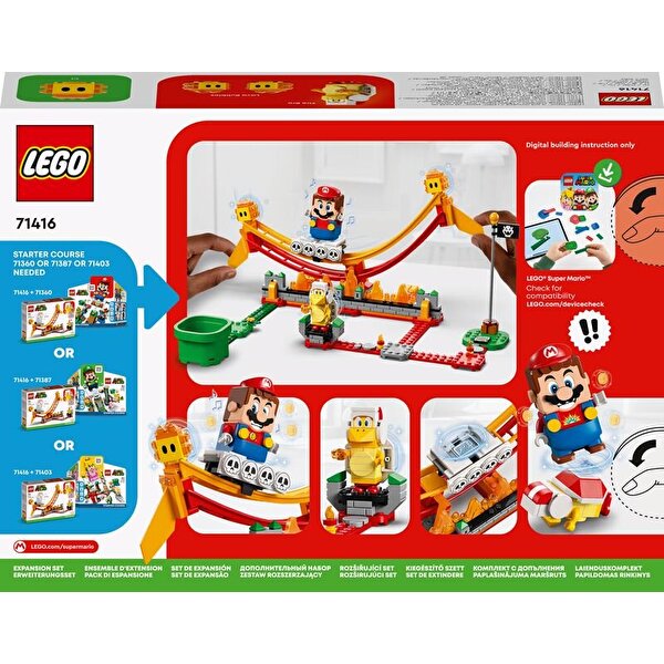 LEGO Super Mario Lav Dalgası Ek Macera Seti 71416