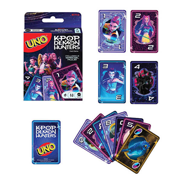 UNO K-Pop Demon Hunters Kart Oyunu JRV01