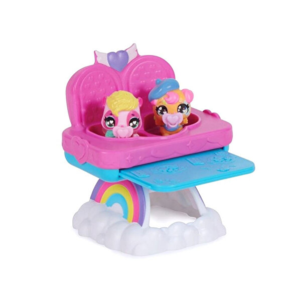 Hatchimals Alive Mama Sandalyesi Pembe Mavi Biberon