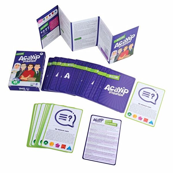 Acayip İnsanlar Kart Oyunu Bilim İnsanları