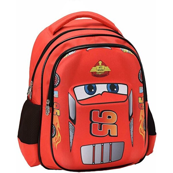 Cars Okul Çantası Kabartma