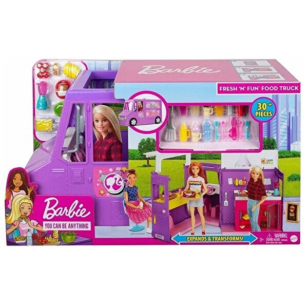 Barbie'nin Yemek Arabası Oyun Seti GMW07