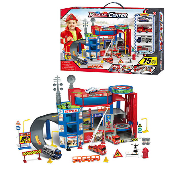 Express Wheels Kurtarma Üssü Seti 75 Parça