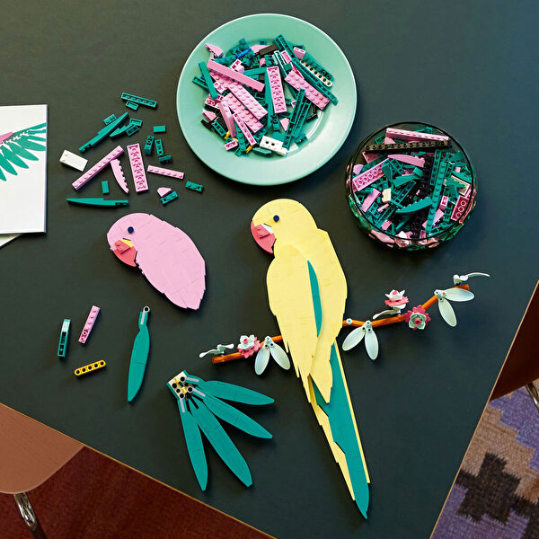 LEGO Art Fauna Koleksiyonu Macaw Papağanları 31211