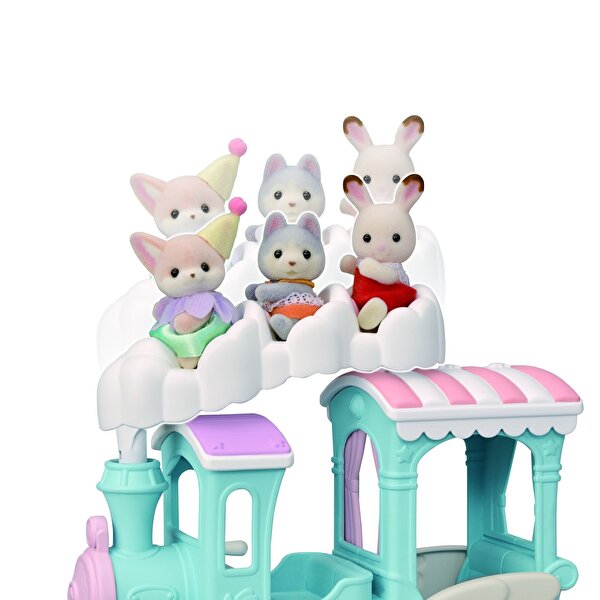 Sylvanian Families Uçan Bulutlu Gökkuşağı Treni