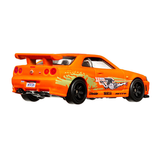 Hot Wheels Fast & Furious Premium Arabalar Nissan Skyline Gt-R Bnr34 HKD21