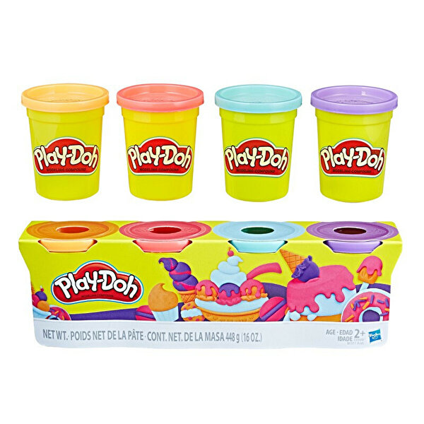 Play Doh 4'lü Hamur E4869