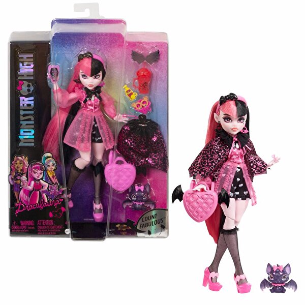 Monster High Ana Karakter Bebekler Draculaura HHK51