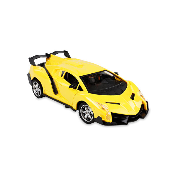 1:18 Şarjlı Uzaktan Kumandalı Araba Sarı