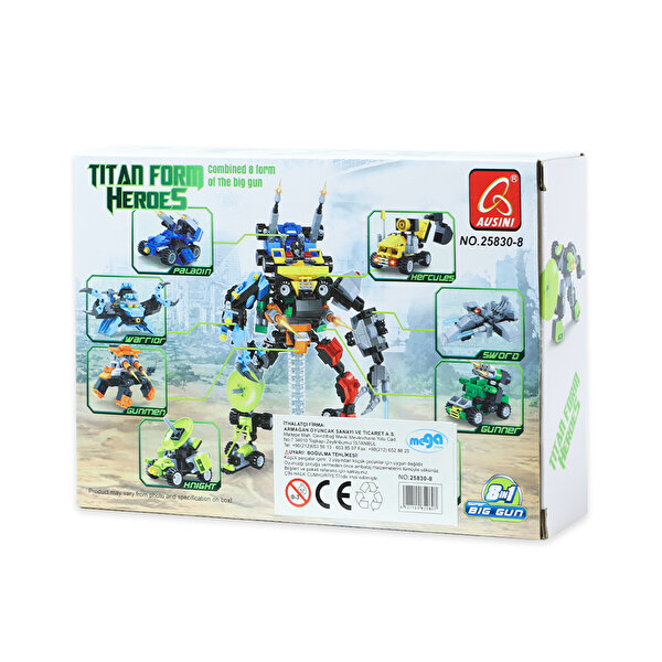 Ausini Heroes Set 25830-8