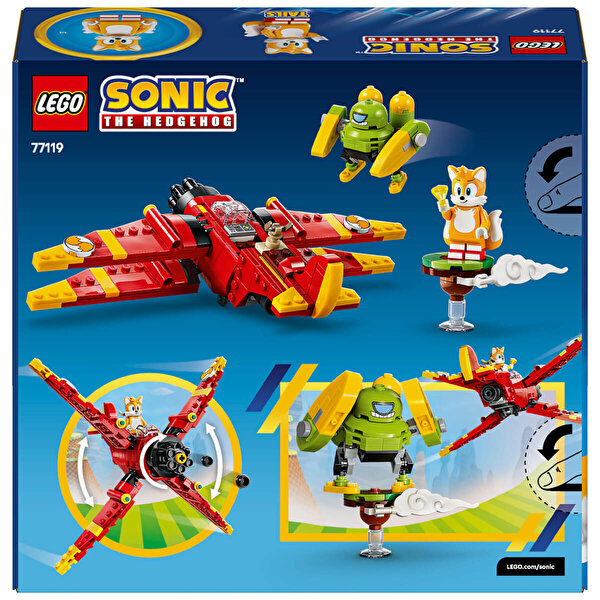 LEGO Sonic the Hedgehog Tails’in Tornado-1 Uçağı 77119