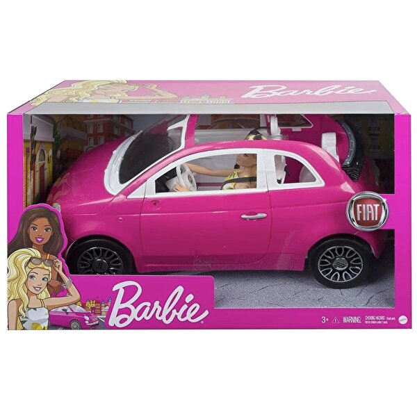 Barbie Bebek ve Fiat 500 Araç GXR57