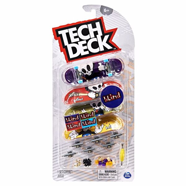 Tech Deck Dörtlü Paket Blind Blind