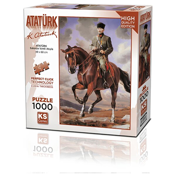 KS Puzzle Gazi Mustafa Kemal Sakarya Adlı Atıyla 1000 Parça