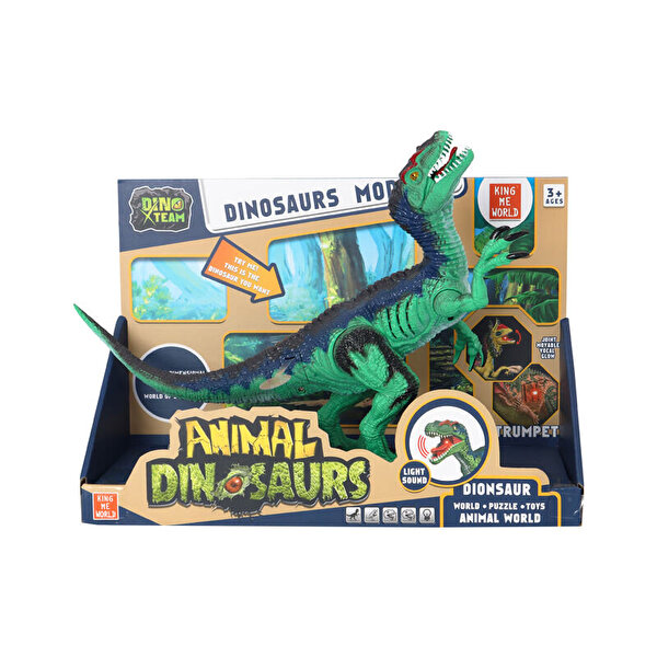 Animal Dinosaurs Serisi Sesli Işıklı Dino A4
