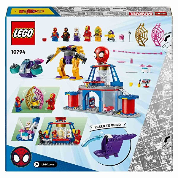 LEGO Spidey Takımı Ağ Örücü Karargahı 10794