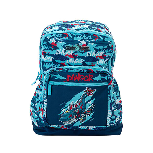 Kaukko Kids Love Sweet Shark Sırt Çantası