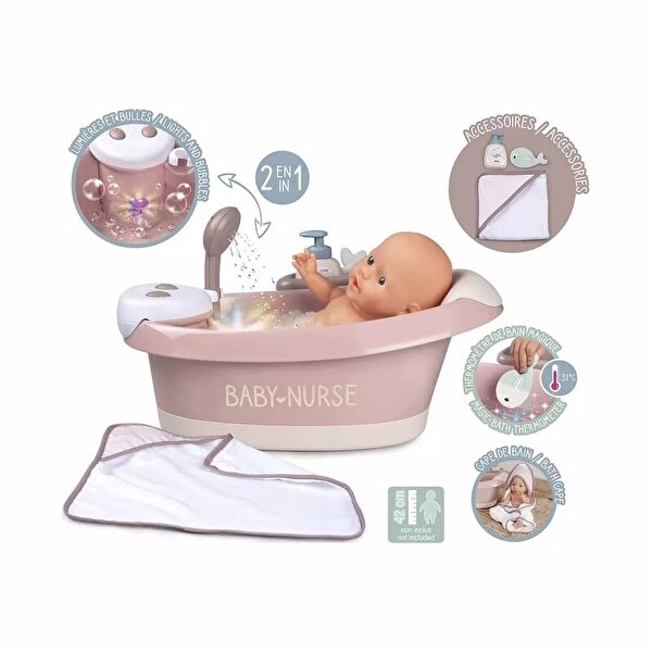 Smoby Baby Nurse Bebek Küveti