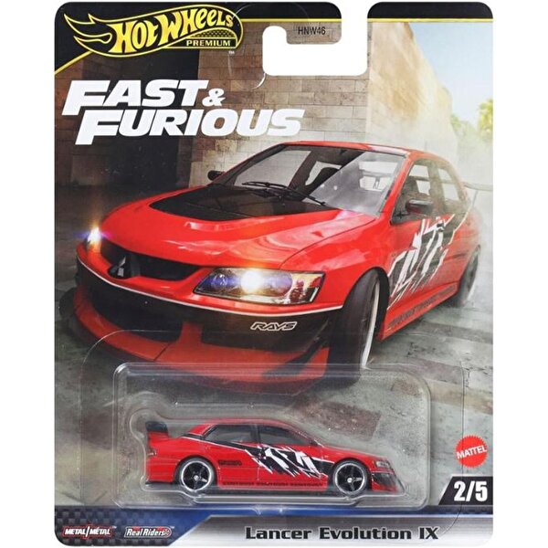 Hot Wheels Hızlı ve Öfkeli Premium Arabalar Lancer Evolution IX JBM02