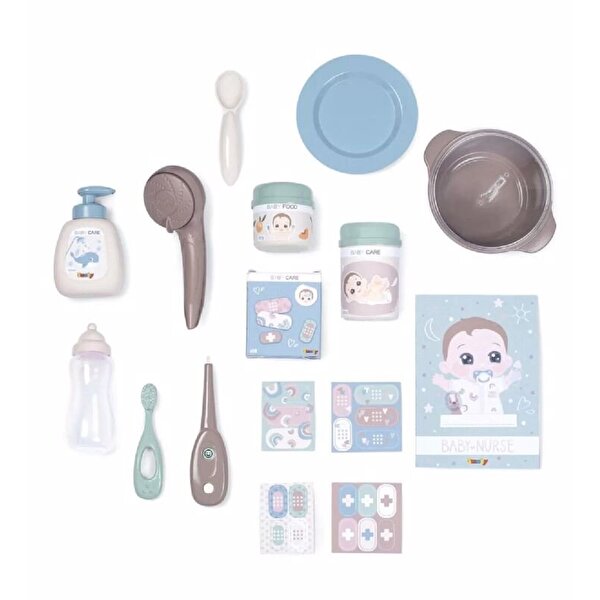 Smoby Baby Nurse Bebek Aktivite Merkezi Oyun Seti
