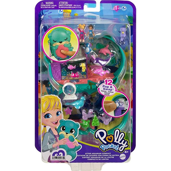 Polly Pocket ve Maceraları Oyun Setleri Otter Aquarium HCG16