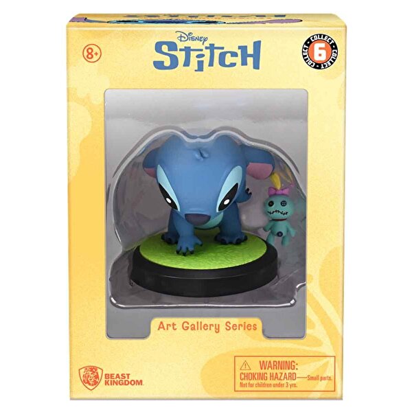 Disney Stitch Art Gallery Serisi Tekli Figür Paketi Stitch Gleaning the Scrump