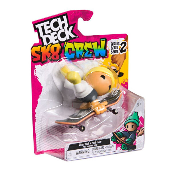Tech Deck SK8 Crew Figürlü Parmak Kaykayı 6
