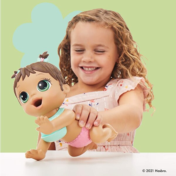 Baby Alive Bebeğimle Mama Eğlencesi Kumral F2618