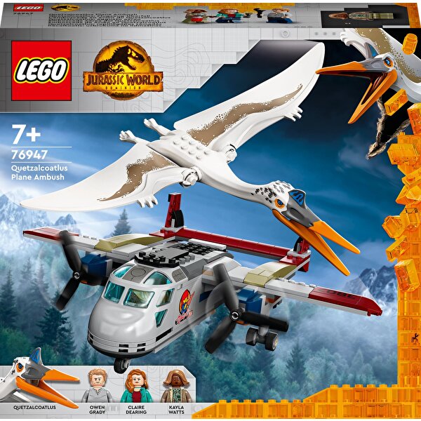 LEGO Jurassic World Quetzalcoatlus Uçak Pususu 76947