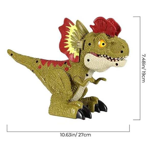 Pilli Buhar Üfleyen Dinazor Dilophosaurus