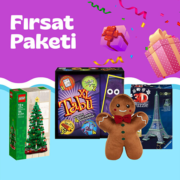 Özel Eğitici ve Eğlenceli 4'lü Hediye Fırsat Paketi