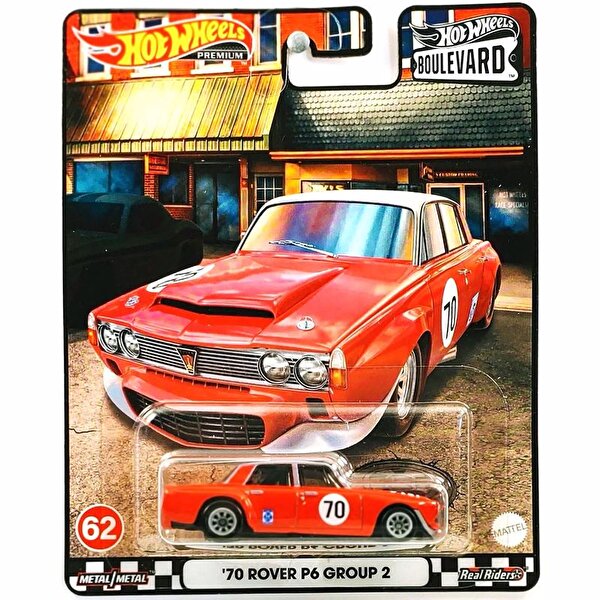 Hot Wheels Boulevard Premium Arabalar 70 Rover P6 Group 2 HCR00