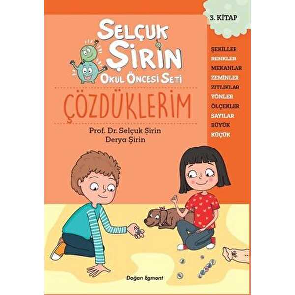 Çözdüklerim Selçuk Şirin Okul Öncesi Seti 3. Kitap