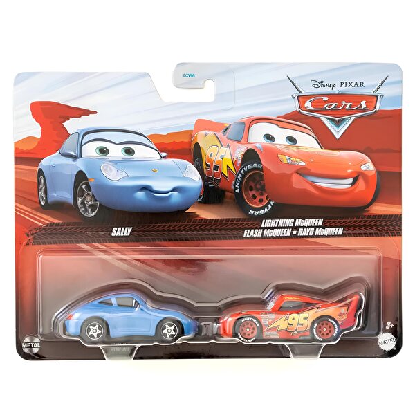 Cars İkili Karakter Araçlar Sally Lightning Mcqueen HTX07