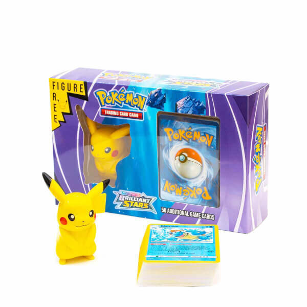 Pokemon Trading Card Game 5'li Paket ve Pokemon Figürü