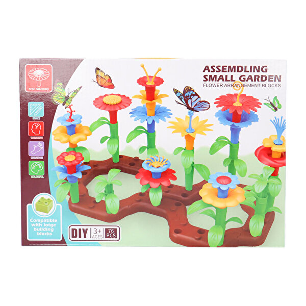 Bahçe Çiçek Yapım Seti 76 Parça