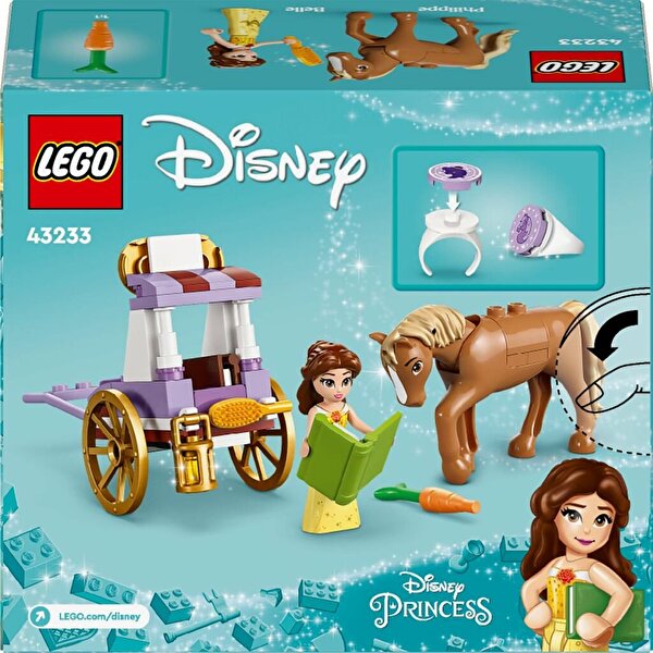 LEGO Disney Princess Belle’in Hikaye Zamanı At Arabası 43233