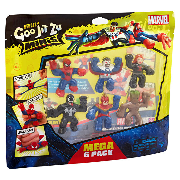 Goojitzu Marvel Mini Figürler 6’lı