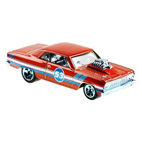 Hot Wheels Mavi ve Parlak Arabalar '64 Chevy Chevelle GRR36