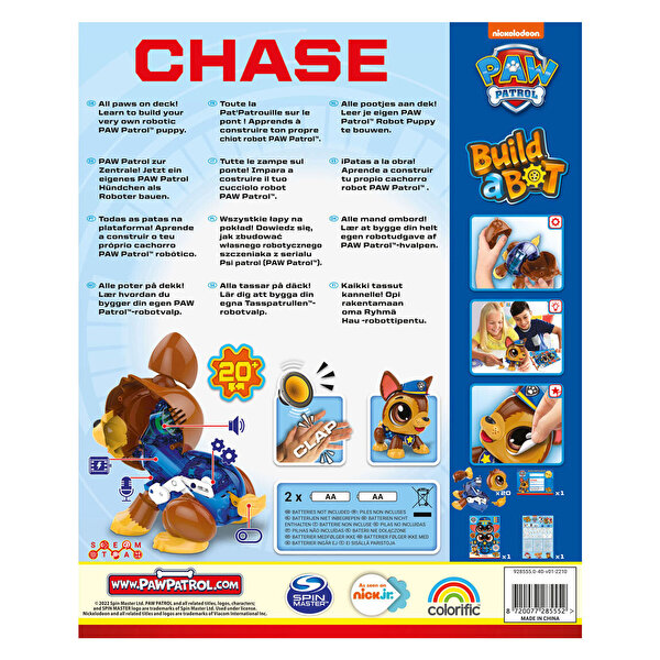 Build A Bot Paw Patrol Chase