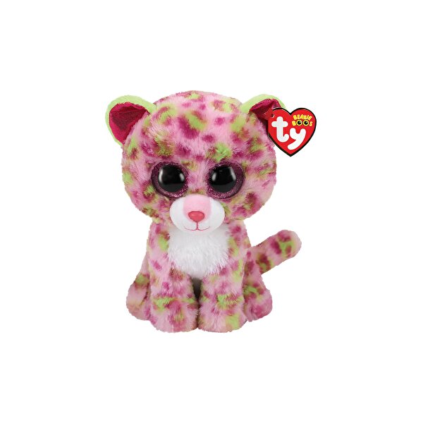 TY Beanie Boos Lainey Pembe Yeşil Leopar 24 Cm