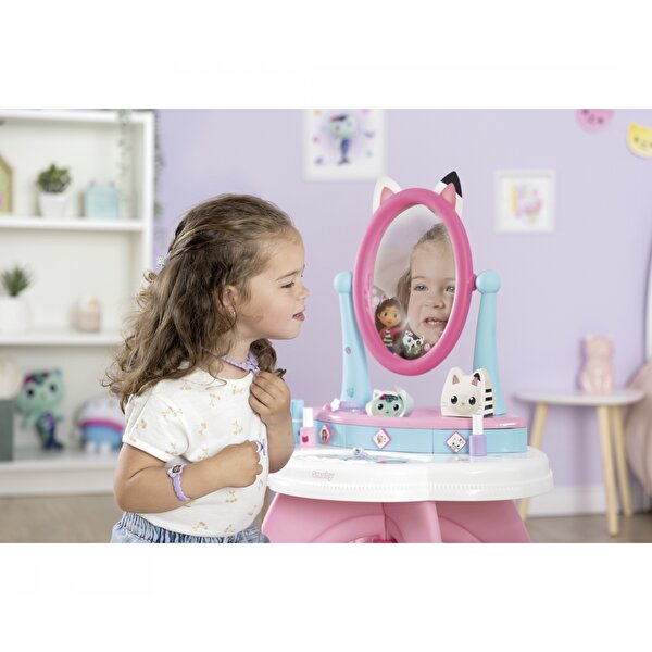 Gabby Dollhouse 2'si 1 Arada Ayarlanabilir Ayna Seti