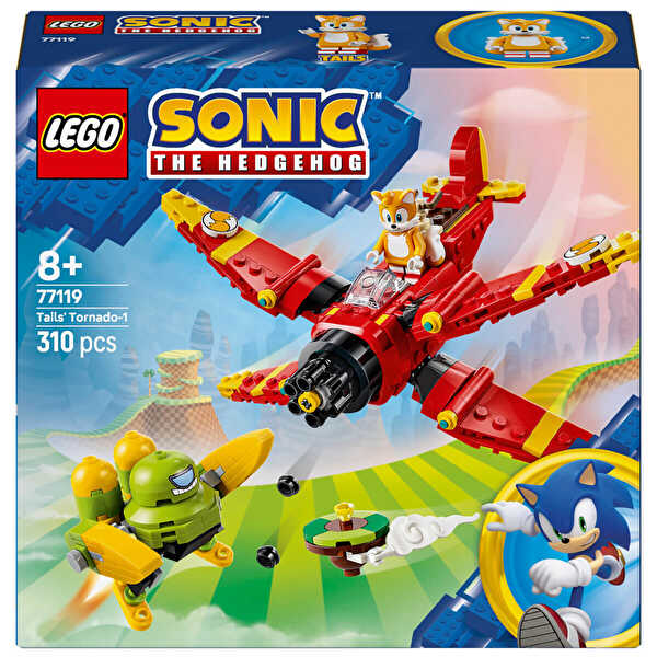 LEGO Sonic the Hedgehog Tails’in Tornado-1 Uçağı 77119
