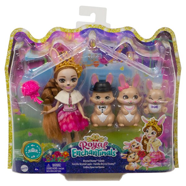 Enchantimals Aile Serileri Oyun Seti Brystal ve Tavşan GYJ08