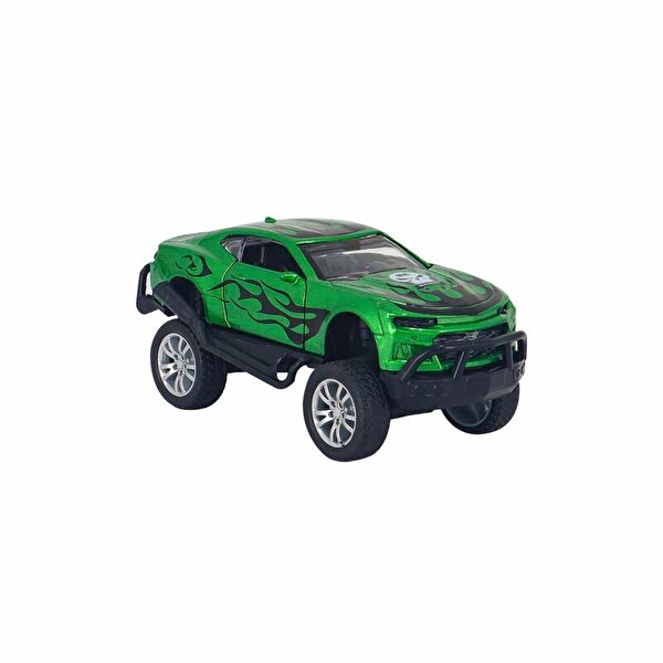 Alev Desenli Çek Bırak Yeşil