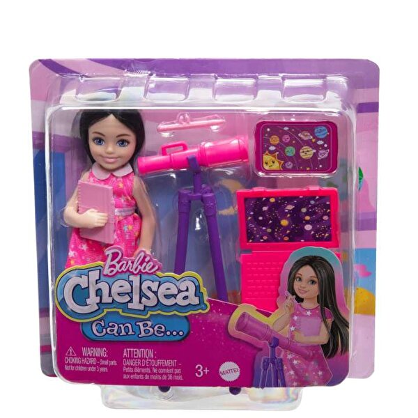 Barbie Chelsea Meslekleri Öğreniyor Bebek Serisi Astronom HTK33