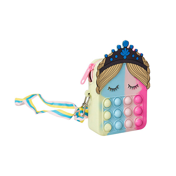 Sisbro Bubble Prenses Taçlı Pop İt Çanta