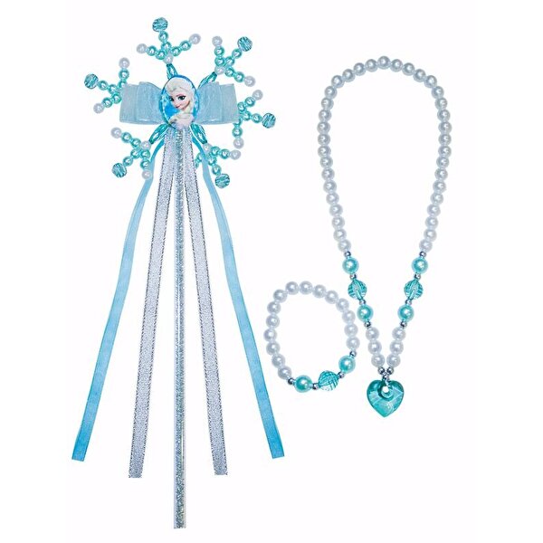 Frozen Elsa Asa Kolye Bileklik Seti