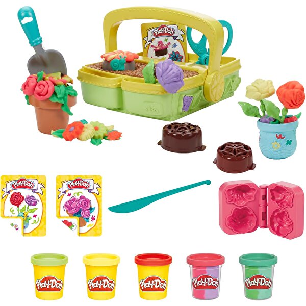 Play Doh Renkli Çiçekler Botanik Oyun Seti G0492